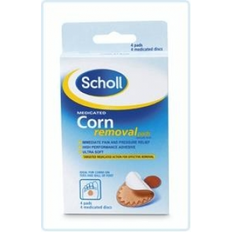 SCHOLL PLASTER NA ODCISKI NA PALCACH STÓP 4 SZT.