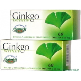 GINKGO-INTENSIV TABL. 60 TABL. +60 TABL. GRATIS !!