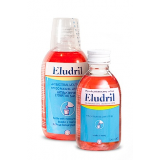 Eludril, Płyn do płukania jamy ustnej, 200 ml
