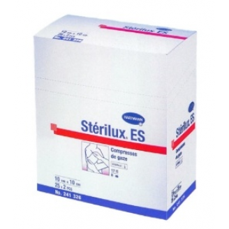 Kompresy Sterilux Es Jałowe, 5 cm x 5 cm, 25 x 2 sztuki