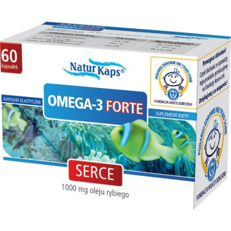 Naturkaps Omega-3 Forte, 60 kapsułek