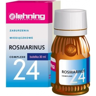 ROSMARINUS COMPLEXE LEHNING NR 24 KROPLE 30 ML.  /ZABURZENIA MIESIĄCZKOWE/