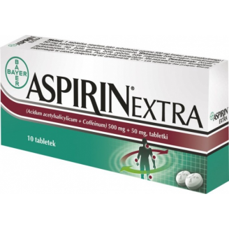 ASPIRIN EXTRA (ASPIRIN ACTIV ) 10 TABLETEK