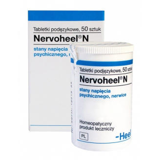NERVOHEEL N 50 TABLETEK PODJĘZYKOWYCH