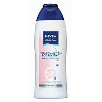NIVEA BATH CARE - ŻEL POD PRYSZNIC MLEKO I WITAMINY 250 ML