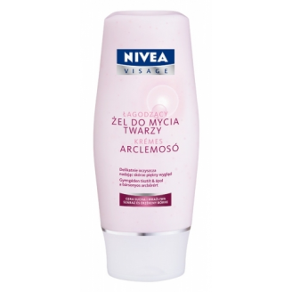 NIVEA VISAGE - KREMOWY ŻEL DO MYCIA TWARZY CERA SUCHA/WRAŻLIWA 150 ML