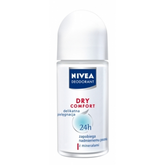 NIVEA DEO - DEZODORANT W KULCE (ROLL-ON) DRY DLA KOBIET 50 ML