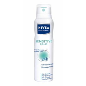 NIVEA DEO - DEZODORANT W SPRAYU SENSITIVE BALM DLA KOBIET 150 ML