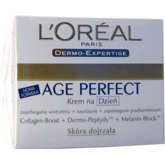 L'OREAL AGE PERFECT - KREM  PRZECIWZMARSZCZKOWY NA DZIEŃ