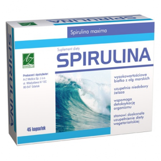 A-Z Medica Spirulina, 45 kapsułek