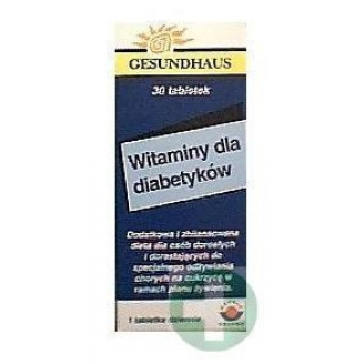 WITAMINY DLA DIABETYKÓW 30 TABL.
