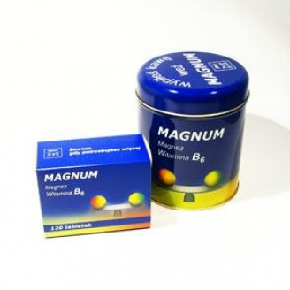 ZDROVIT MAGNUM 120 TABLETEK + PUSZKA GRATIS