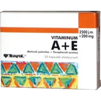 VITAMINUM A+E 40 KAPSUŁEK