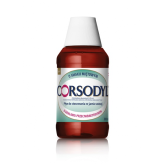 CORSODYL 0,2% PŁYN 300 ML