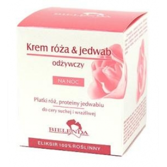 BIELENDA RÓŻA & JEDWAB - KREM ODŻYWCZY NA NOC 50 ML