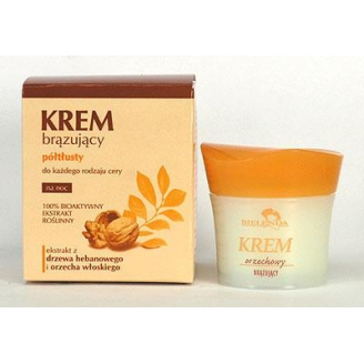 BIELENDA BRĄZUJĄCA - PÓŁTŁUSTY KREM NA NOC 50 ML