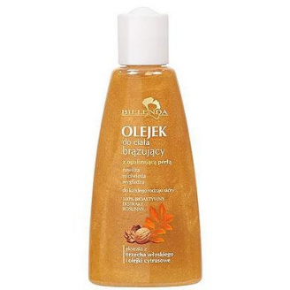 BIELENDA BRĄZUJĄCA - OLEJEK DO CIAŁA BRĄZUJĄCY Z OPALIZUJĄCĄ PERŁĄ 200 ML