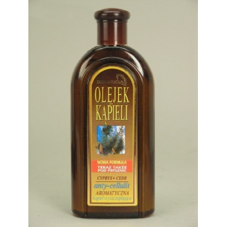 Bielenda Olejek do kąpieli i pod prysznic ANTYCELLULIT Cyprys & Cedr - Kąpiel wyszczuplające 300ml