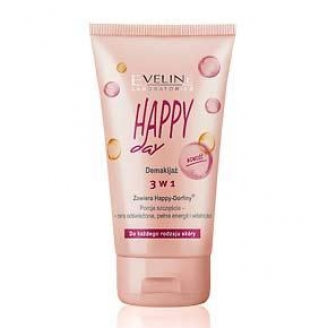 EVELINE HAPPY DAY - EMULSJA DO DEMAKIJAŻU 3W1 150 ML