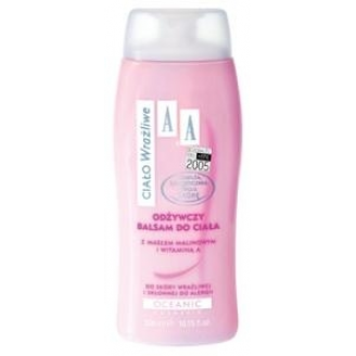AA CIAŁO WRAŻLIWE - ODŻYWCZY BALSAM DO CIAŁA 300 ML