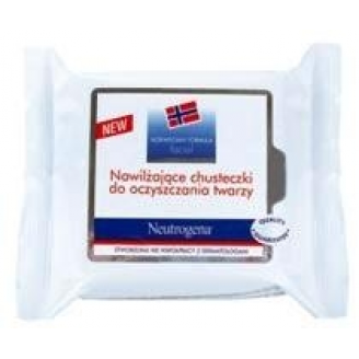 NEUTROGENA FORMUŁA NORWESKA NAWILŻAJĄCE CHUSTECZKI OCZYSZCZAJĄCE