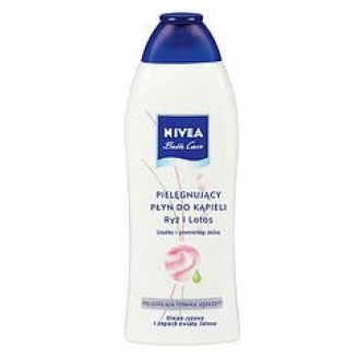 NIVEA RYŻ I LOTOS - PIELĘGNUJACY PŁYN DO KĄPIELI