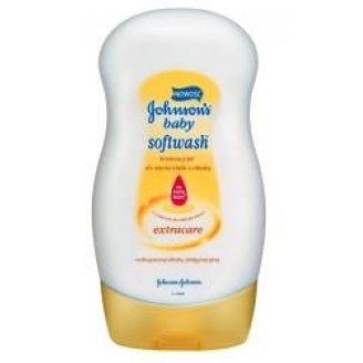JOHNSONS BABY EXTRACARE - KREMOWY ŻEL DO MYCIA CIAŁA Z OLIWKĄ 400 ML