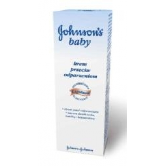 JOHNSONS BABY - KREM PRZECIW ODPARZENIOM DLA NIEMOWLĄT 100 ML