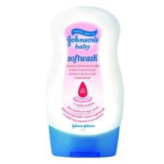 JOHNSONS BABY SOFTWASH - KREMOWY ŻEL DO MYCIA CIAŁA 400 ML