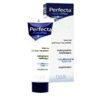 DAX COSMETICS PERFECTA HYDROMAX MAKSYMALNIE NAWILŻAJĄCY KREM-ŻEL POD OCZY