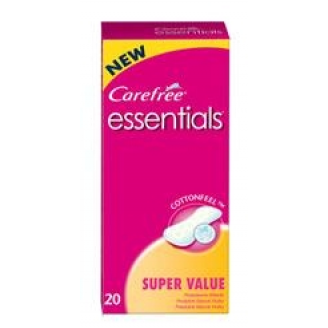 CAREFREE - WKŁADKI HIGIENICZNE ESSENTIALS 20 SZT.