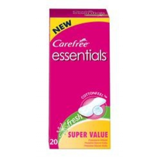 CAREFREE - WKŁADKI HIGIENICZNE ESSENTIALS FRESH 20 SZT