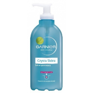 Garnier Czysta skóra Żel do twarzy z pompką