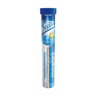 PLUSSSZ MAGNEZ + MULTIVITAMINA TABLETKI MUSUJĄCE 24 SZT.