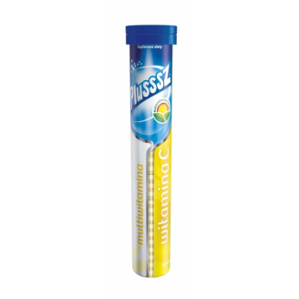 PLUSSSZ WITAMINA C + MULTIVITAMINA TABLETKI MUSUJĄCE 24 SZT.