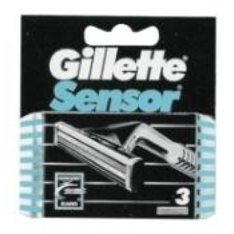 GILLETTE - OSTRZA SENSOR (3 SZTUKI)