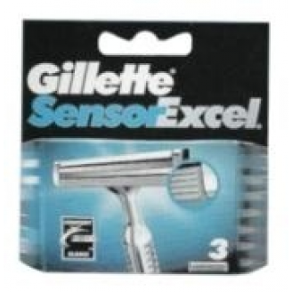 GILLETTE - OSTRZA SENSOR EXCEL 3 SZTUKI