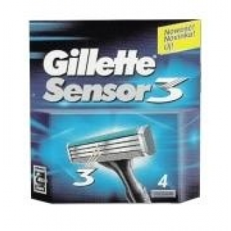 GILLETTE - OSTRZA SENSOR 3 (4 SZTUKI)