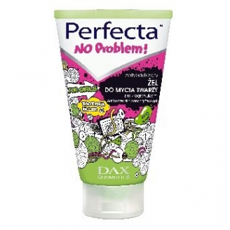 Dax Cosmetics Perfecta No Problem Antybakteryjny żel do mycia twarzy z mikrogranulkami dla dziewcząt