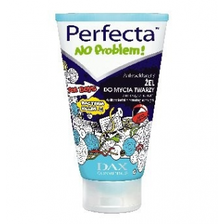 Dax Cosmetics Perfecta No Problem Antybakteryjny żel do mycia twarzy z mikrogranulkami dla chłopców