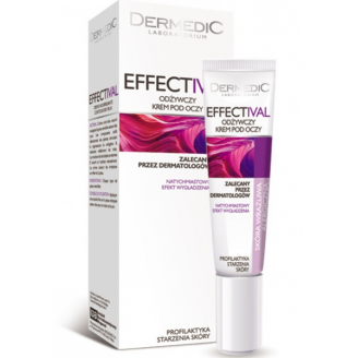 DERMEDIC EFFECTIVAL -  ODŻYWCZY KREM POD OCZY 15 G