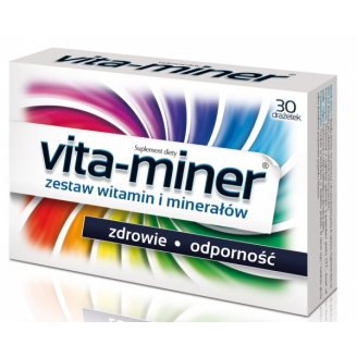VITA-MINER 30 DRAŻETEK