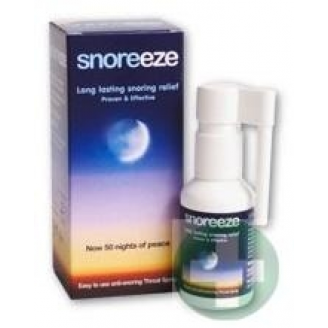 SNOREEZE SPRAY DO GARDŁA LIKWIDUJĄCY CHRAPANIE 22 ML
