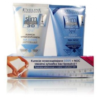 EVELINE SLIM 3D EXTREME - PODWÓJNA KURACJA WYSZCZUPLAJĄCA