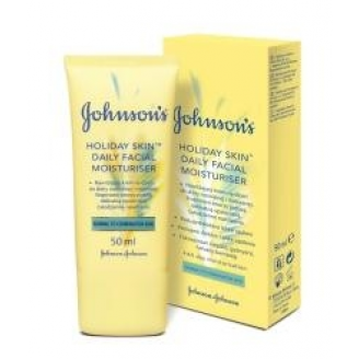 JOHNSONS HOLIDAY SKIN KREM NAWILŻAJĄCY NA DZIEŃ CERA NORMALNA/MIESZANA 50 ML