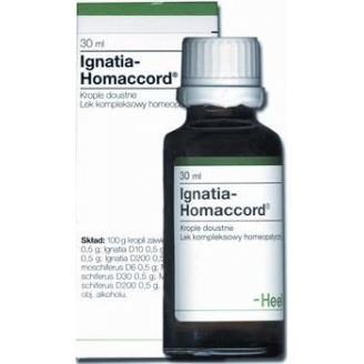 HEEL-IGNATIA-HOMACCORD KROPLE 30 ML