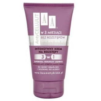 AA ANTYCELLULIT INTENSYWNY KREM NA ROZSTĘPY 3W1 150 ML