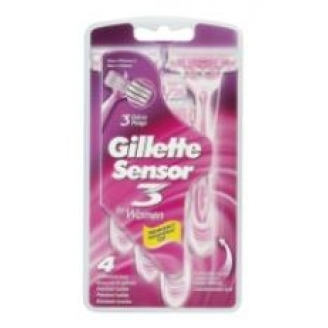 GILLETTE WOMEN - JEDNOCZĘŚCIÓWKA DAMSKA SENSOR 3 (4 + 2 GRATIS)