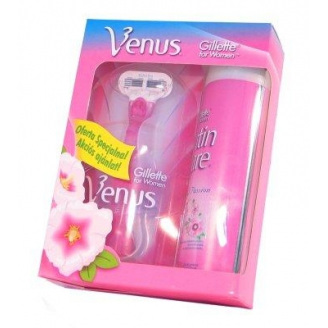 GILLETTE VENUS - MASZYNKA DO GOLENIA + 2 WKŁADY + ŻEL DO GOLENIA GRATIS!