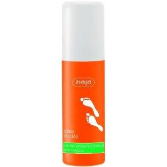 Ziaja Pielęgnacja rąk i stóp Spray do stóp ochrona przeciwgrzybicza dezodorujący